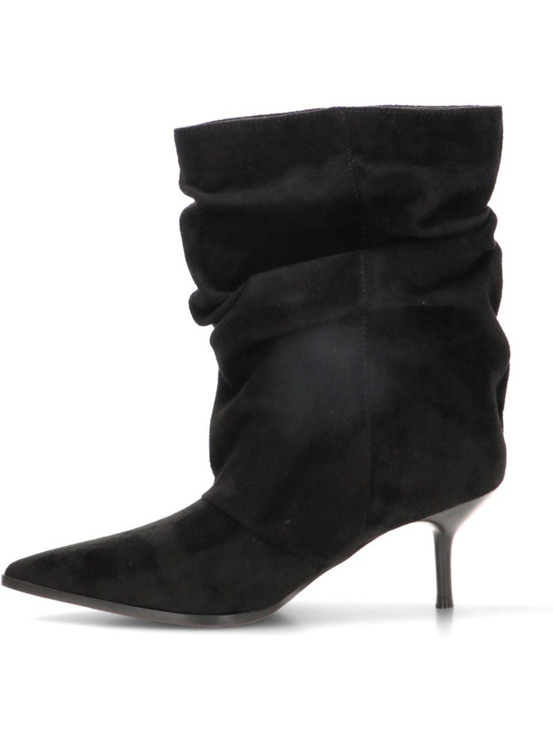 Botin weekend mujer tacón medio - etika Negro - Kiabi
