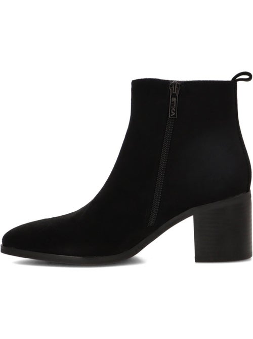 Botin weekend mujer tacón medio - etika - Kiabi