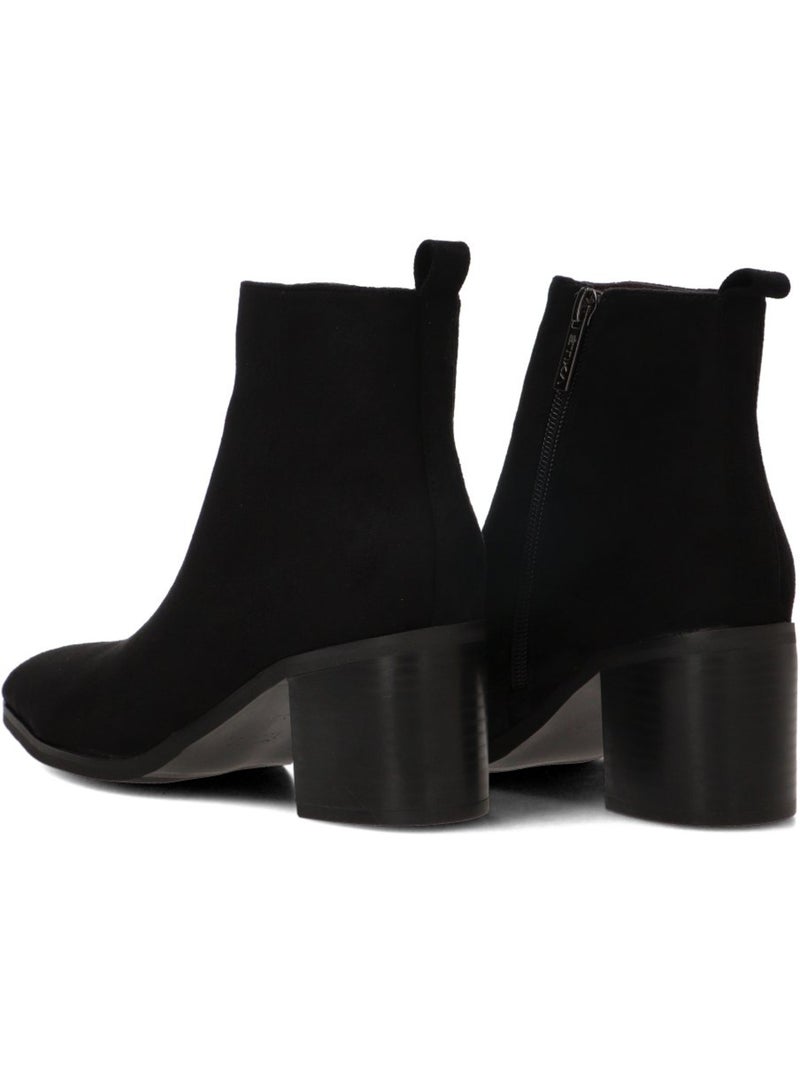 Botin weekend mujer tacón medio - etika Negro - Kiabi