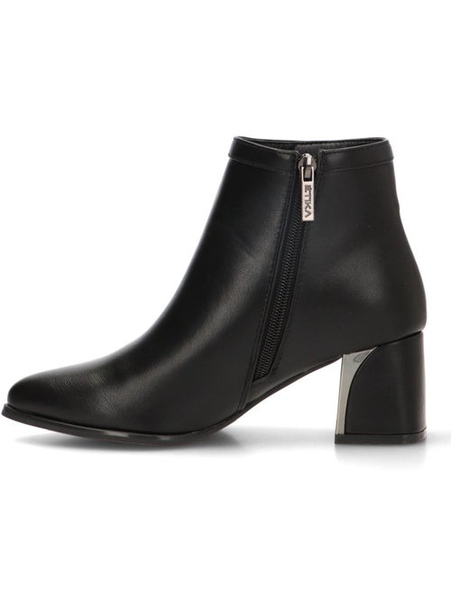 Botin weekend mujer tacón medio - etika - Kiabi Botin weekend mujer tacón medio - etika - Kiabi