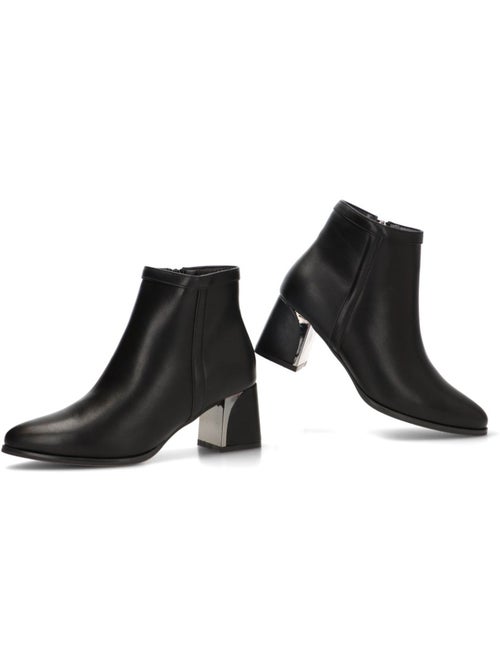Botin weekend mujer tacón medio - etika - Kiabi Botin weekend mujer tacón medio - etika - Kiabi