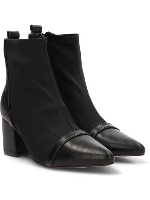 Botin weekend mujer tacón medio - etika - Kiabi Botin weekend mujer tacón medio - etika - Kiabi
