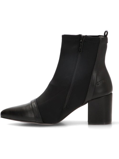 Botin weekend mujer tacón medio - etika - Kiabi Botin weekend mujer tacón medio - etika - Kiabi