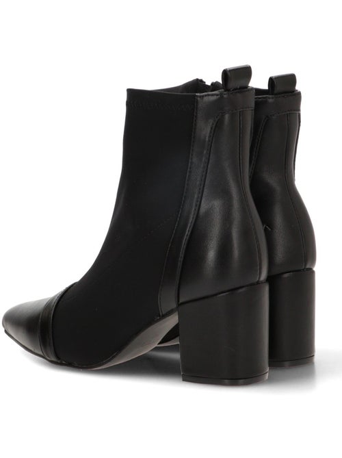 Botin weekend mujer tacón medio - etika - Kiabi Botin weekend mujer tacón medio - etika - Kiabi