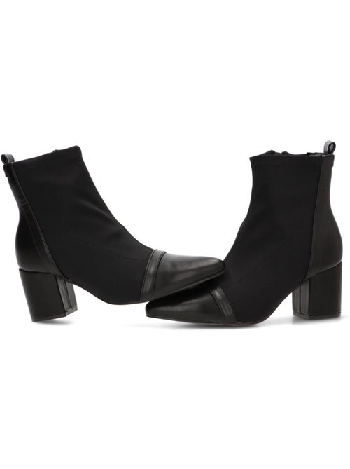Botin weekend mujer tacón medio - etika - Kiabi Botin weekend mujer tacón medio - etika - Kiabi