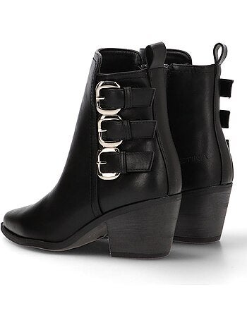 Botin weekend mujer tacón medio - etika