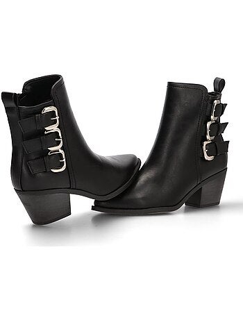 Botin weekend mujer tacón medio - etika