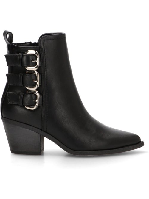 Botin weekend mujer tacón medio - etika - Kiabi