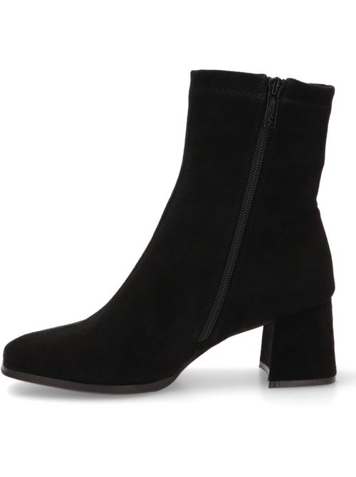 Botin Weekend Mujer Tacón Medio - Etika - Kiabi Botin Weekend Mujer Tacón Medio - Etika - Kiabi