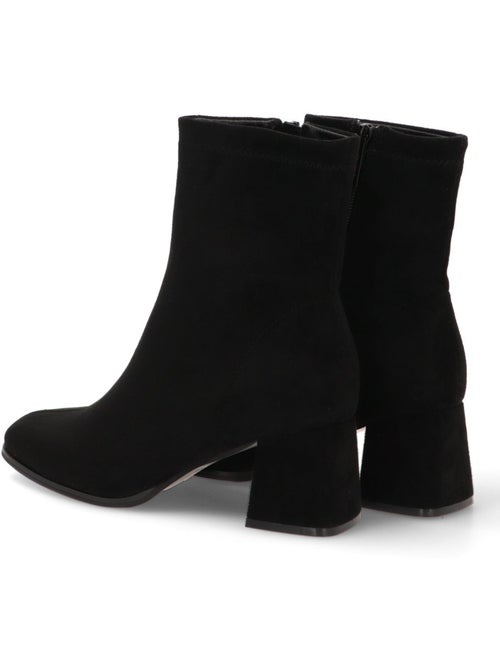 Botin Weekend Mujer Tacón Medio - Etika - Kiabi Botin Weekend Mujer Tacón Medio - Etika - Kiabi