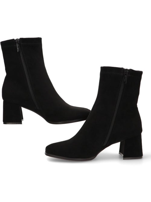Botin Weekend Mujer Tacón Medio - Etika - Kiabi Botin Weekend Mujer Tacón Medio - Etika - Kiabi
