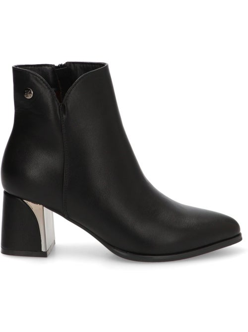 Botin Weekend Mujer Tacón Medio - Etika - Kiabi Botin Weekend Mujer Tacón Medio - Etika - Kiabi