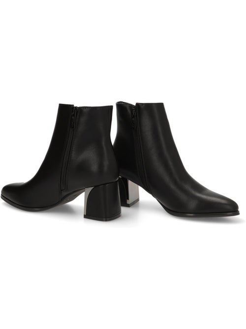 Botin Weekend Mujer Tacón Medio - Etika - Kiabi Botin Weekend Mujer Tacón Medio - Etika - Kiabi