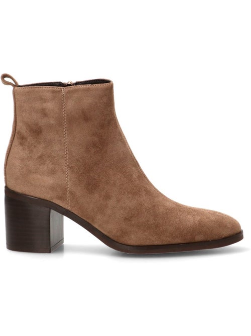 Botin weekend mujer tacón medio - etika - Kiabi