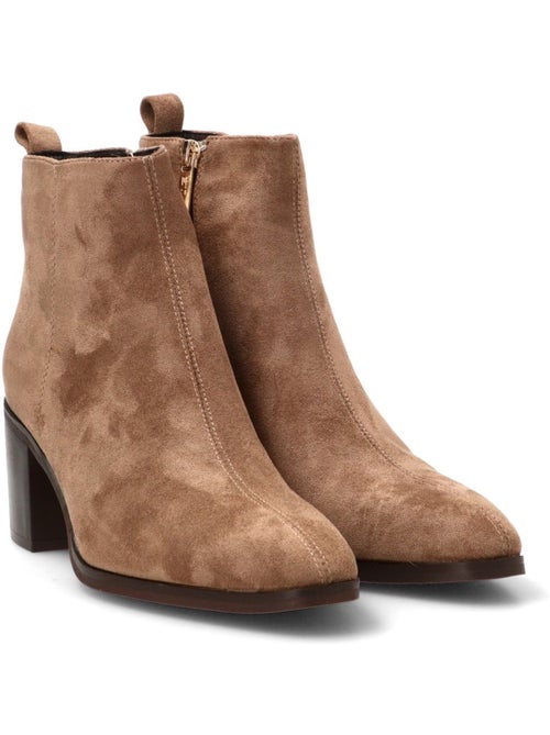 Botin weekend mujer tacón medio - etika - Kiabi