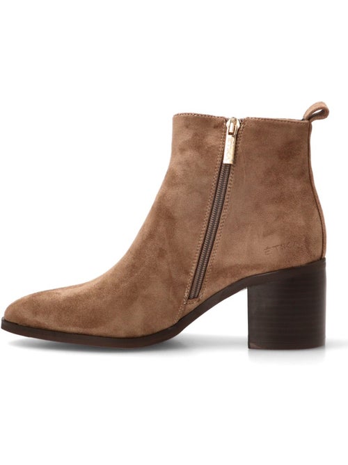 Botin weekend mujer tacón medio - etika - Kiabi