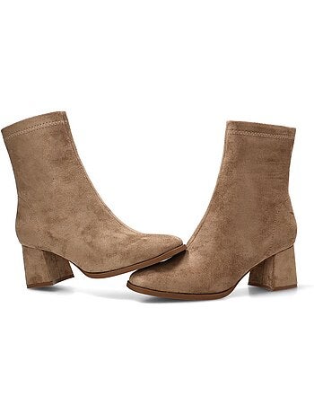 Botin weekend mujer tacón medio - etika