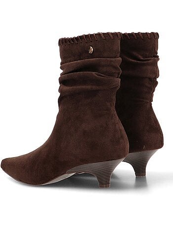 Botin weekend mujer tacón medio - isteria