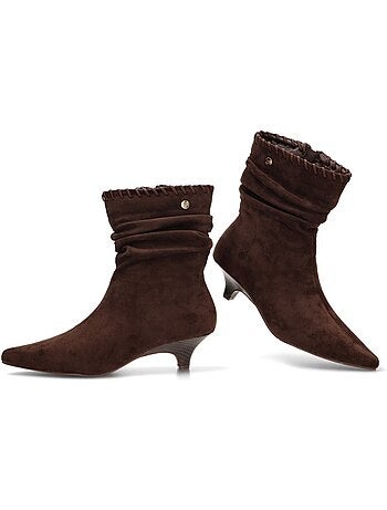 Botin weekend mujer tacón medio - isteria