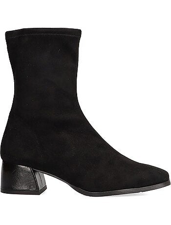 Botin Weekend Mujer Tacón Medio - Luna Collection