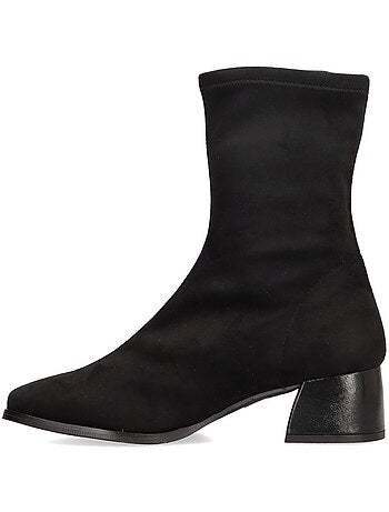Botin Weekend Mujer Tacón Medio - Luna Collection