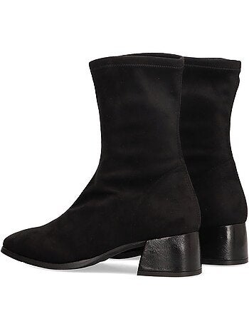 Botin Weekend Mujer Tacón Medio - Luna Collection
