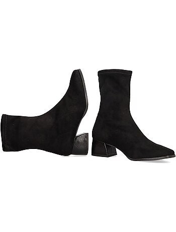 Botin Weekend Mujer Tacón Medio - Luna Collection
