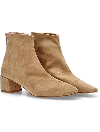 Botin weekend mujer tacón medio - luna trend