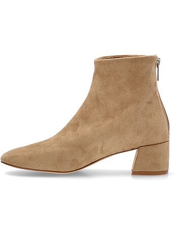 Botin weekend mujer tacón medio - luna trend