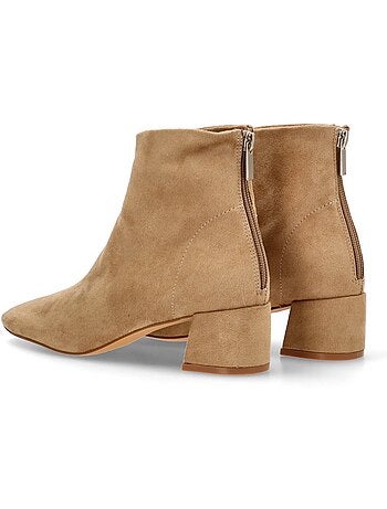 Botin weekend mujer tacón medio - luna trend