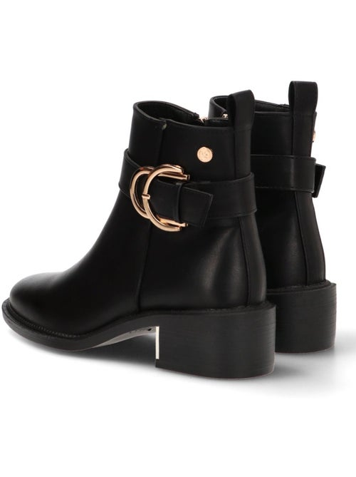 Botin Weekend Mujer Tacón Medio - Modelo 143103 - Kiabi Botin Weekend Mujer Tacón Medio - Modelo 143103 - Kiabi