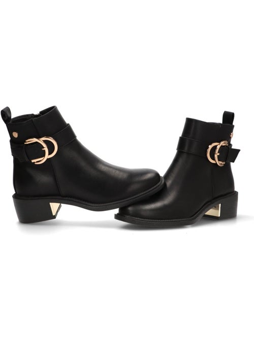 Botin Weekend Mujer Tacón Medio - Modelo 143103 - Kiabi Botin Weekend Mujer Tacón Medio - Modelo 143103 - Kiabi