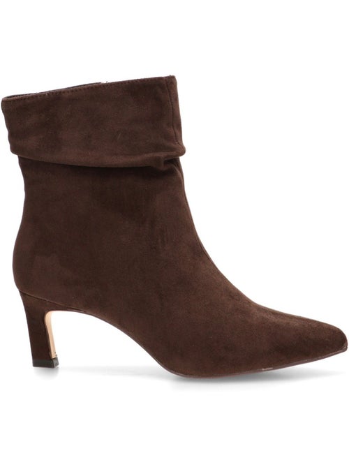 Botin weekend mujer tacón medio - mustang - Kiabi Botin weekend mujer tacón medio - mustang - Kiabi