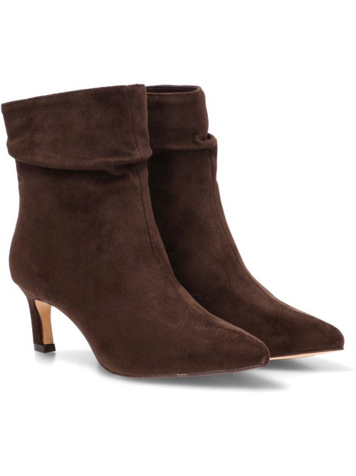 Botin weekend mujer tacón medio - mustang - Kiabi Botin weekend mujer tacón medio - mustang - Kiabi