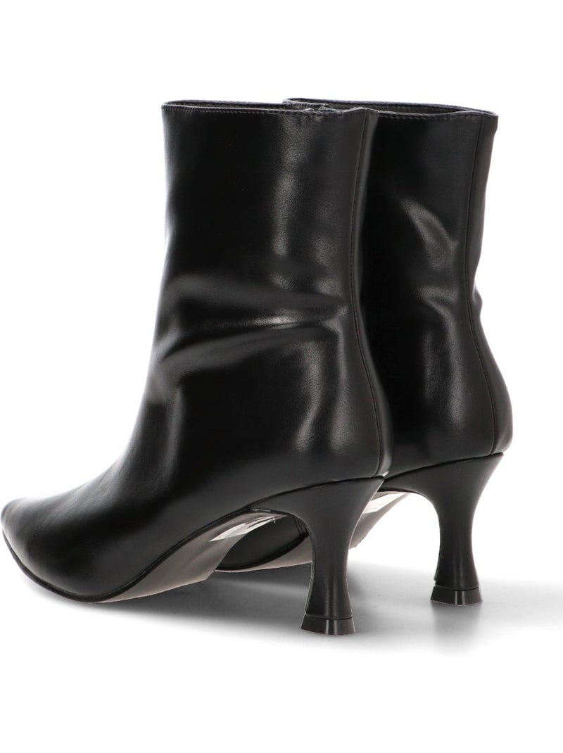 Botin Weekend Mujer Tacón Medio - Traviata Negro - Kiabi