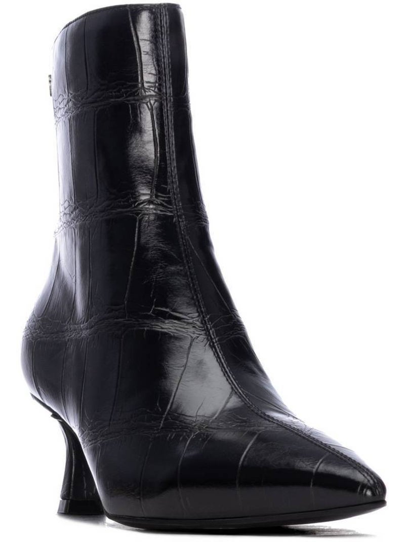 Botin weekend mujer tacón medio - xti Negro - Kiabi