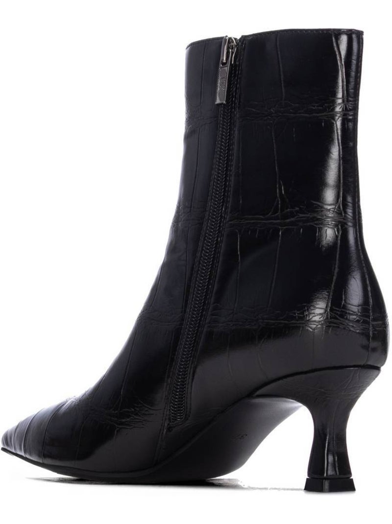 Botin weekend mujer tacón medio - xti Negro - Kiabi