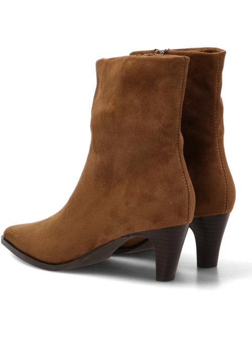Botin weekend mujer tacón medio - yulia - Kiabi
