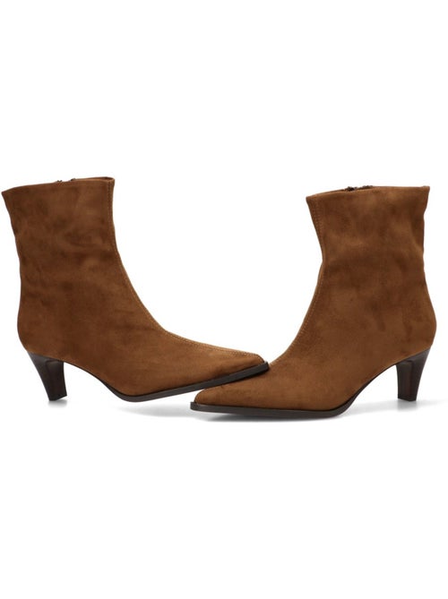 Botin weekend mujer tacón medio - yulia - Kiabi