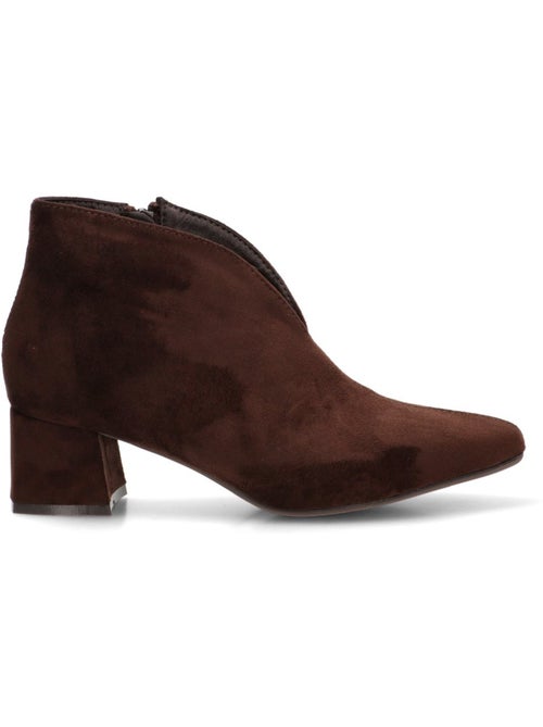 Botin weekend mujer tacón medio - yulia - Kiabi