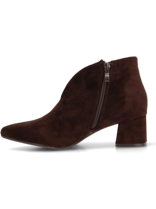 Botin weekend mujer tacón medio - yulia - Kiabi