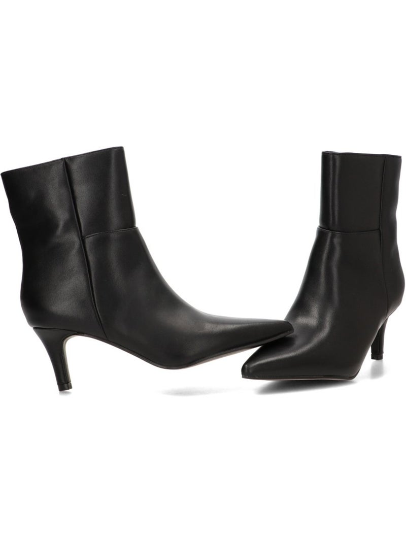 Botin weekend mujer tacón medio - yulia Negro - Kiabi