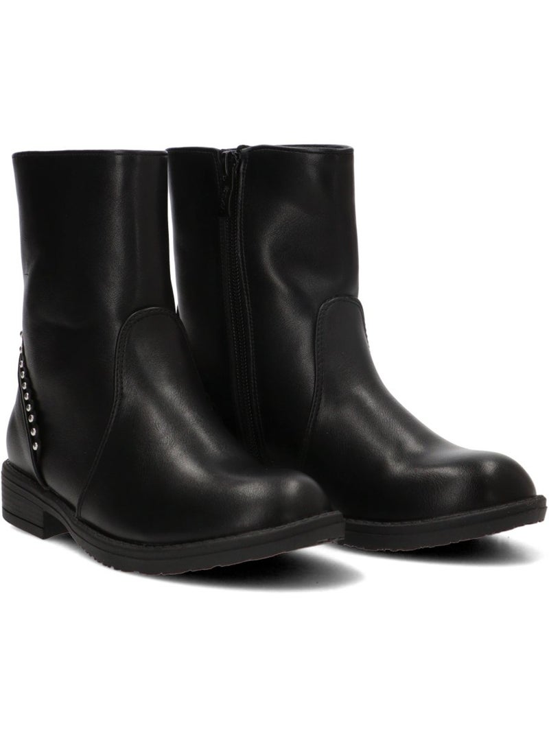 Botin weekend niña tacón medio - etika Negro - Kiabi