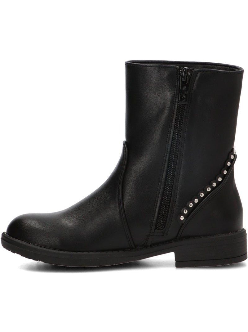 Botin weekend niña tacón medio - etika Negro - Kiabi