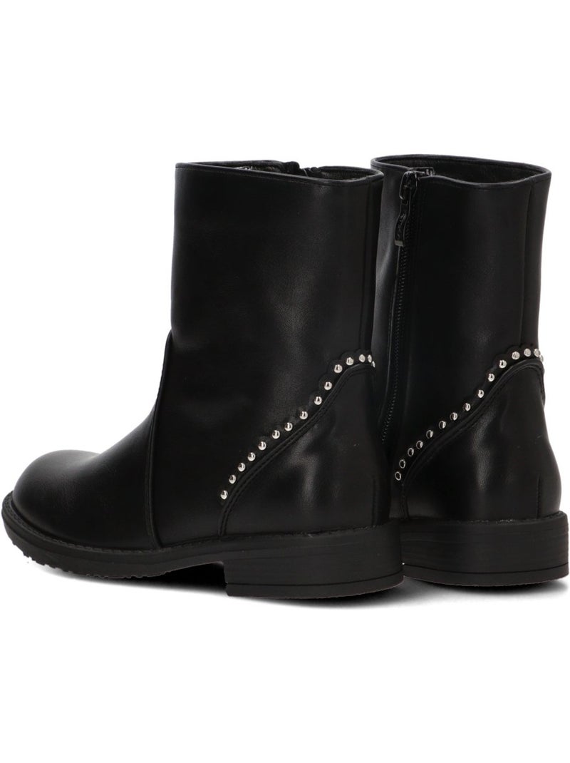 Botin weekend niña tacón medio - etika Negro - Kiabi