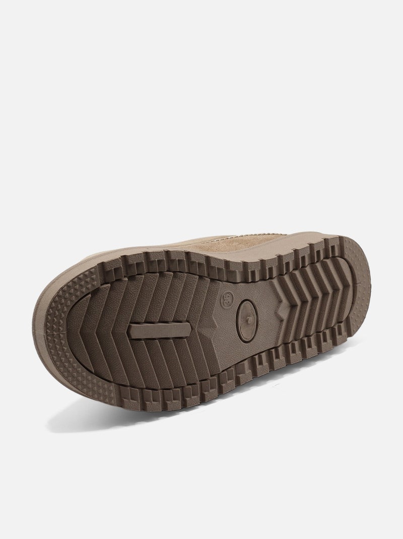 Botines altos Caqui - Kiabi