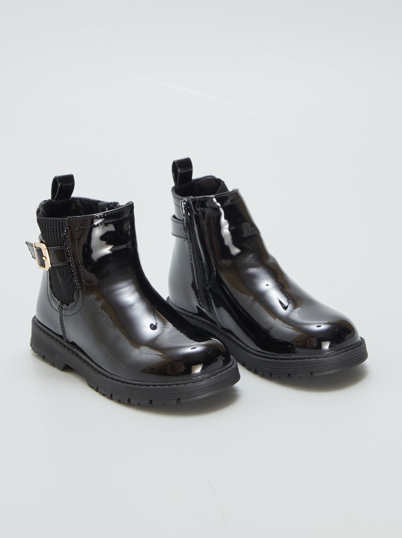 Botines altos Chelsea NEGRO - Kiabi