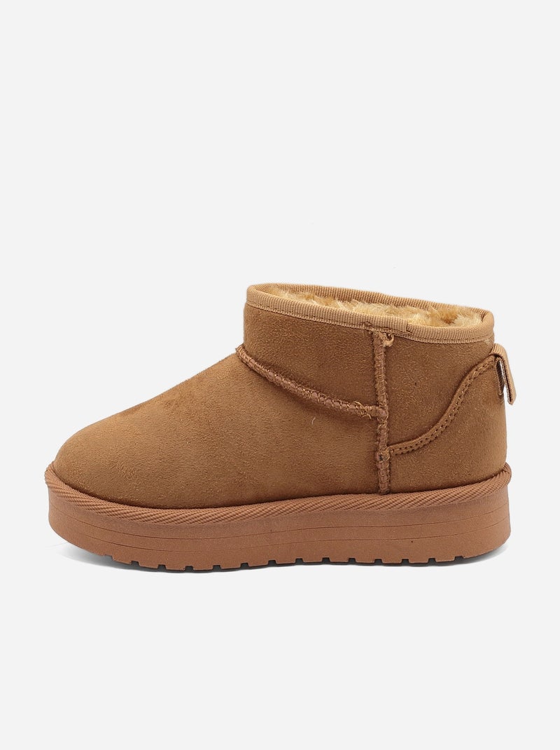 Botines bajos Camel - Kiabi