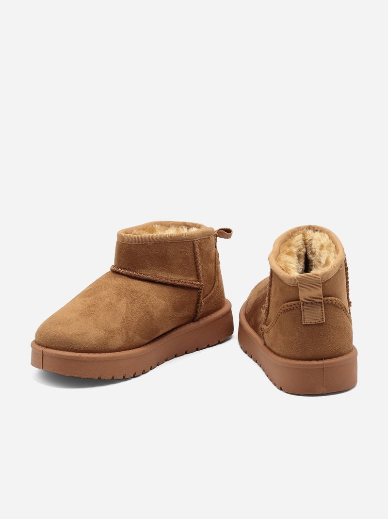 Botines bajos Camel - Kiabi
