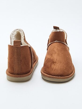 Botines bajos con forro